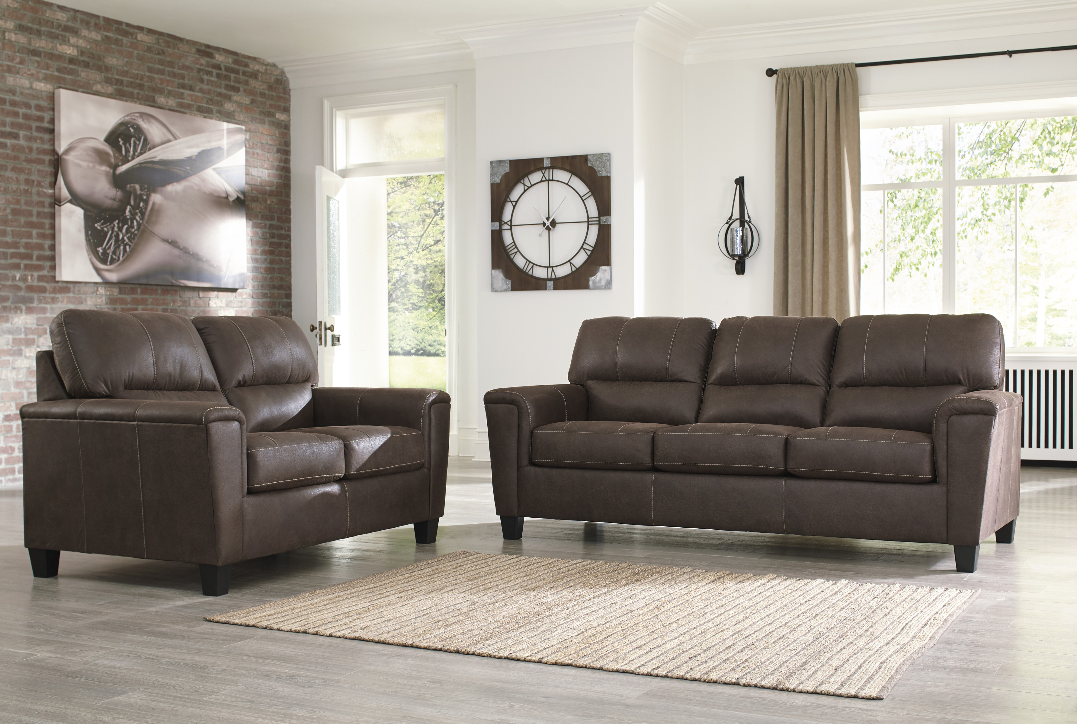 NAVI CHESTNUT SOFA/LOVE: Lease to Own and Financing Leases in 